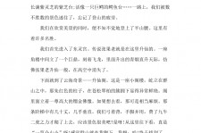 台山旅游感想(张家界旅游感想)